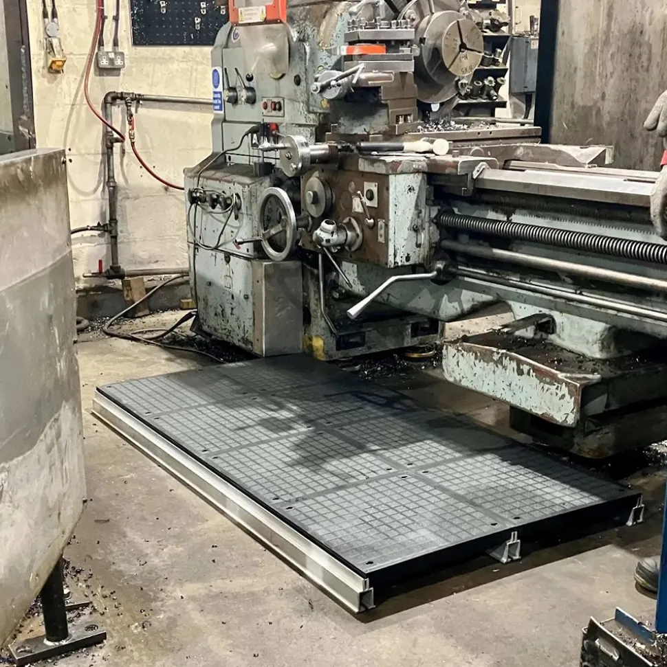 Wearwell Foundation Platform System Smooth 4Hx18Wx54L Inch Kit