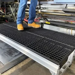 Wearwell Foundation Platform System Open 8Hx36Wx18L Inch Kit