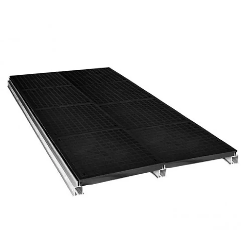 Wearwell Foundation Platform System Smooth 4Hx18Wx72L Inch Kit