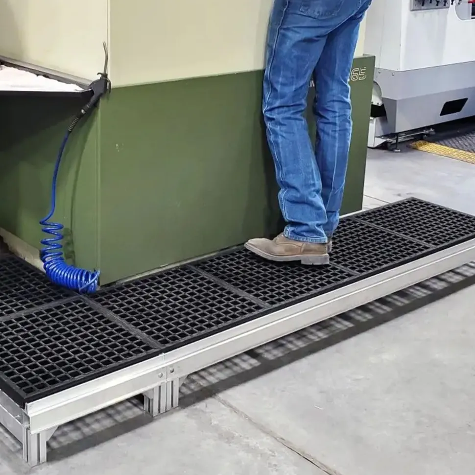 Wearwell Foundation Platform System Open 8Hx36Wx54L Inch Kit