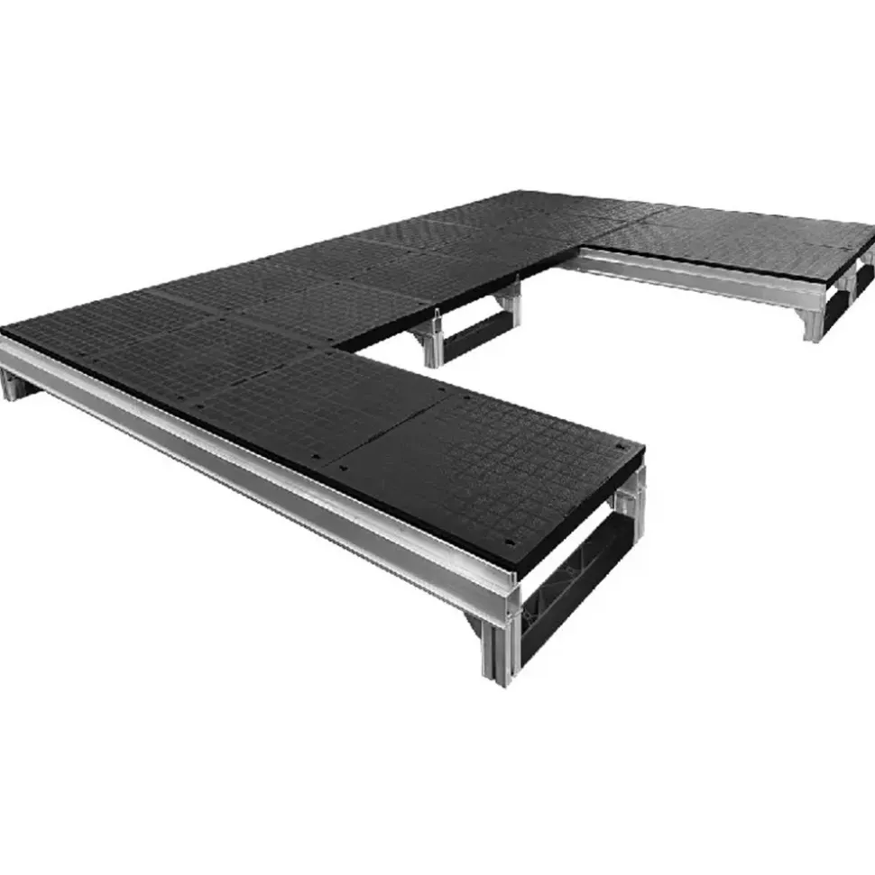 Wearwell Foundation Platform System Smooth 8Hx18wx18L Inch Kit