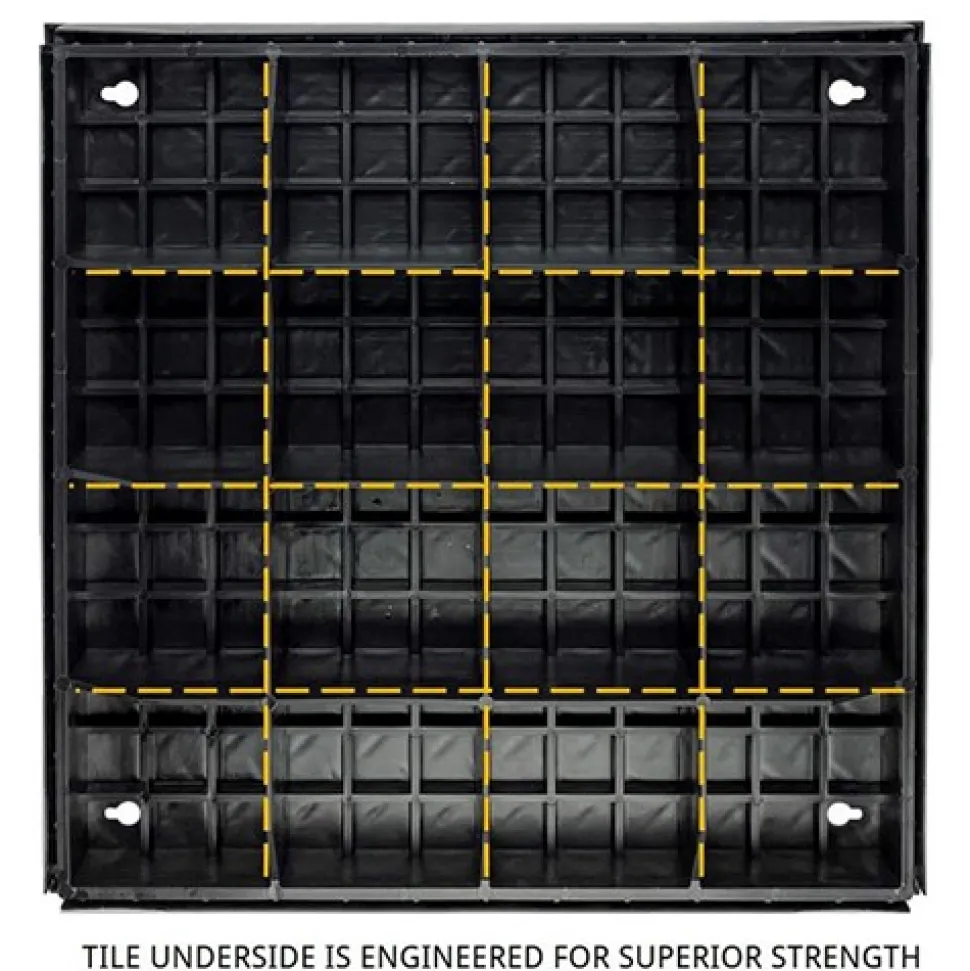 Wearwell Foundation Platform System Smooth 8Hx18Wx72L Inch Kit