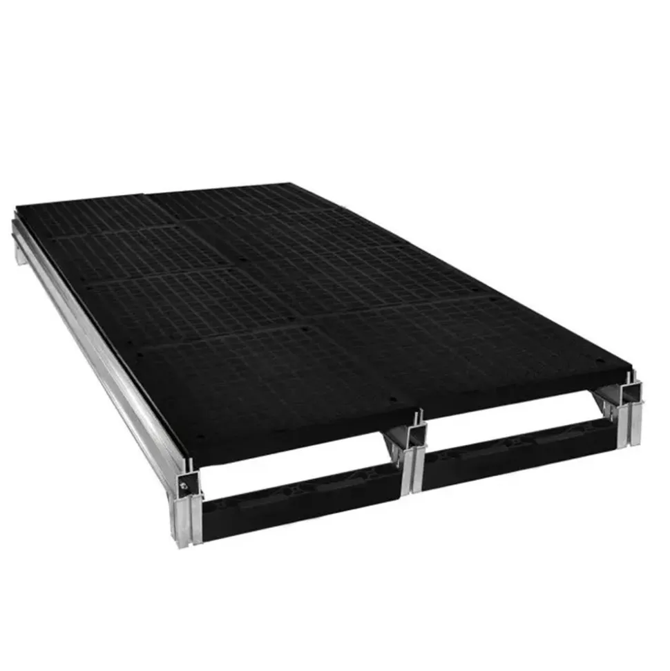 Wearwell Foundation Platform System Smooth 8Hx36Wx36L Inch Kit