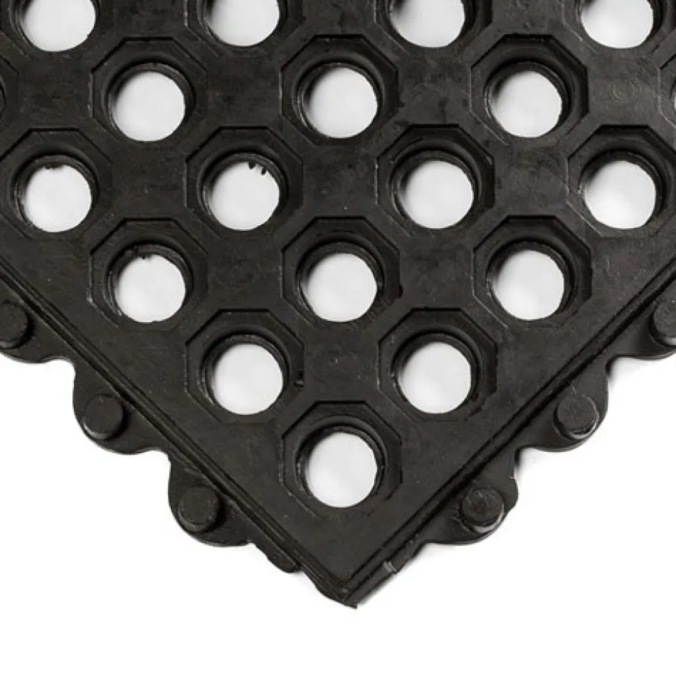 Wearwell 24/Seven GR Perforated 3x3 Ft Mat