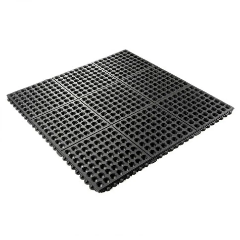 Wearwell 24/Seven GR Perforated 3x3 Ft Mat