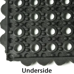 Wearwell 24/Seven GR Perforated 3x3 Ft Mat
