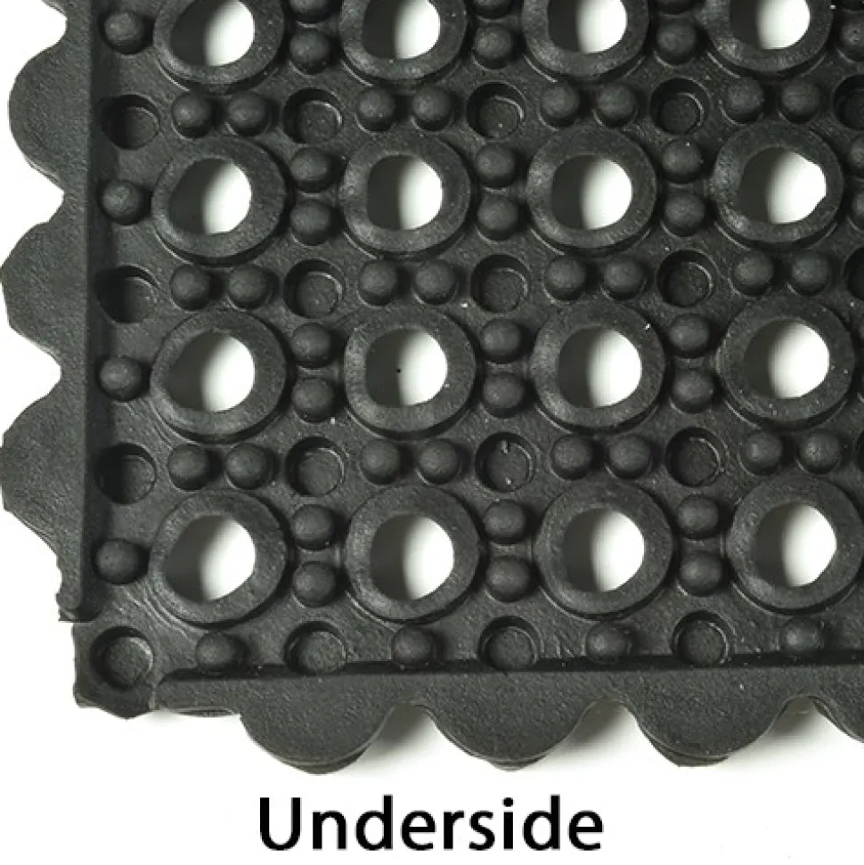 Wearwell 24/Seven GR Perforated 3x3 Ft Mat