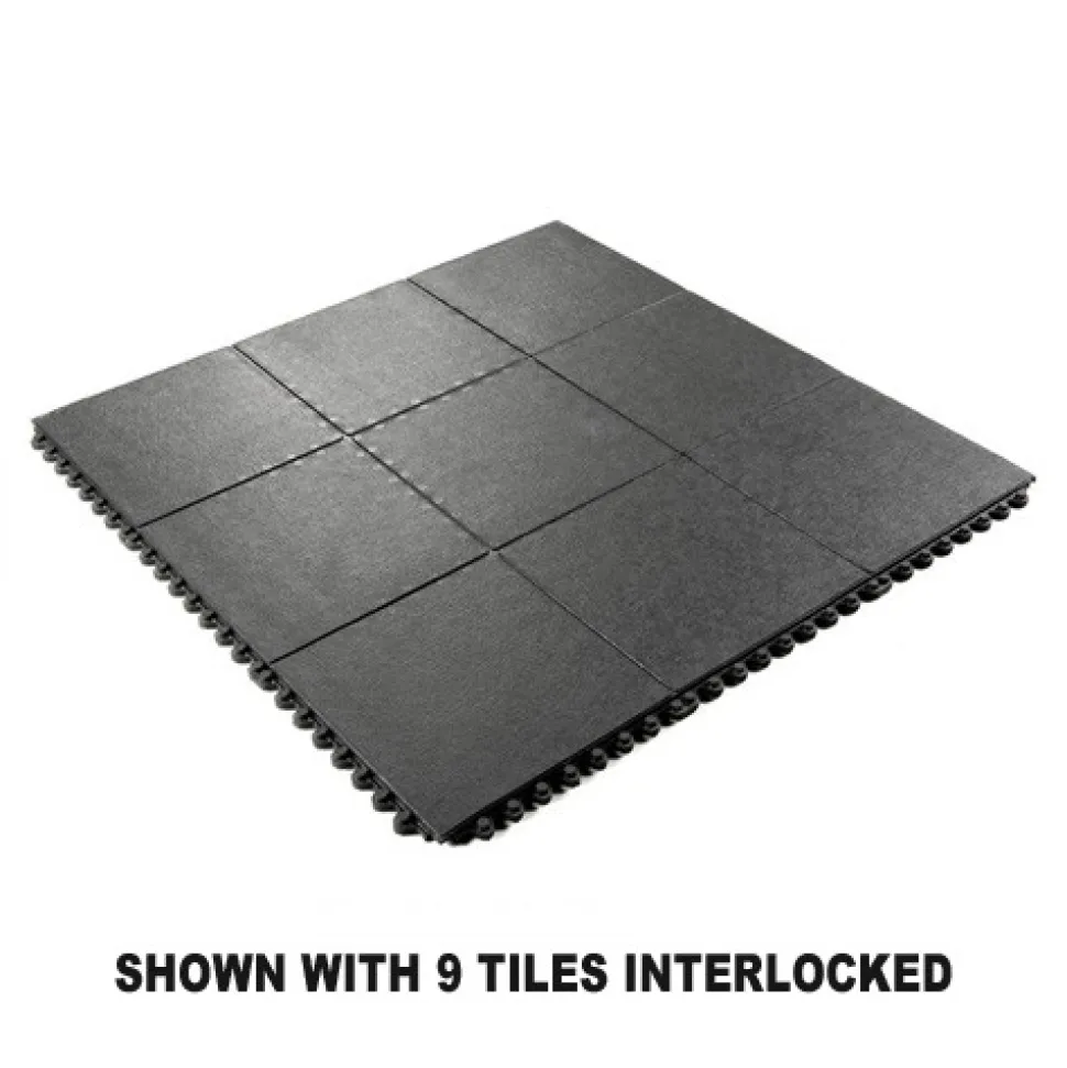 Wearwell 24/Seven NBR Solid 3x3 Ft Mat