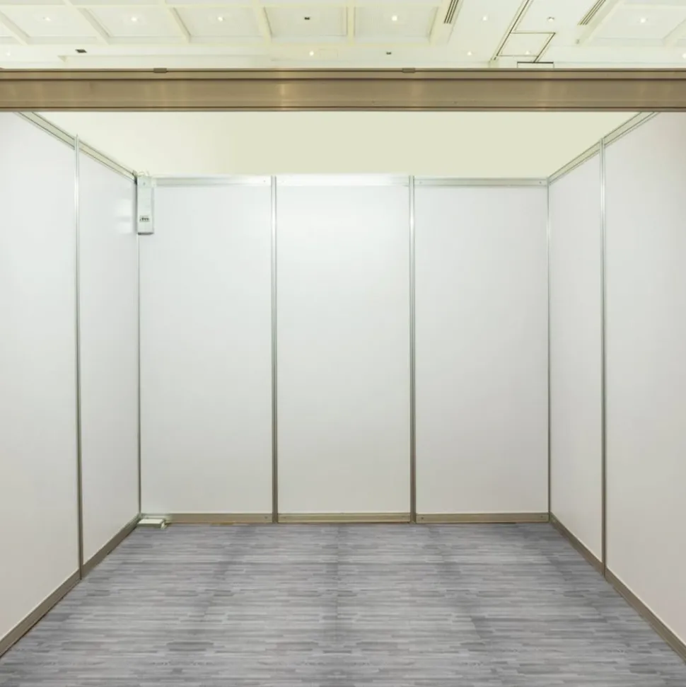 Wood Grain Reversible Interlocking Foam Tiles Trade Show 10x10 Ft. Kit