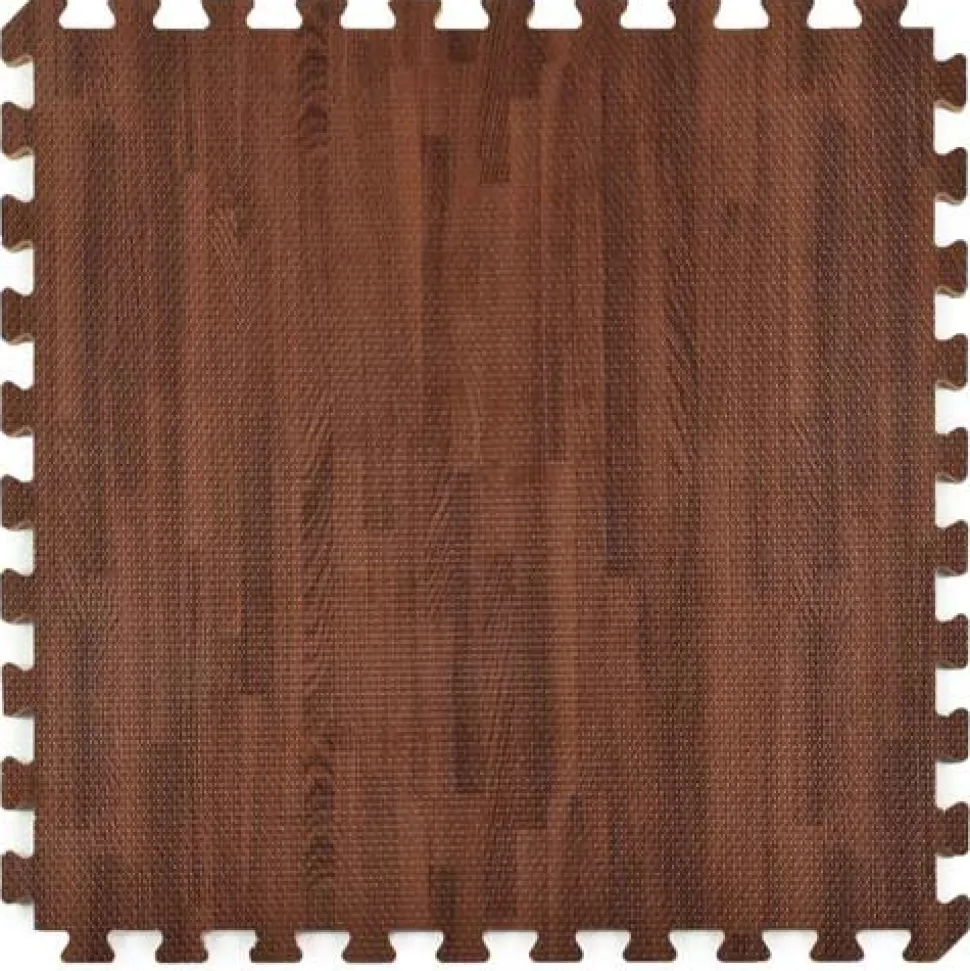 Wood Grain Reversible Interlocking Foam Tiles Trade Show 10x10 Ft. Kit