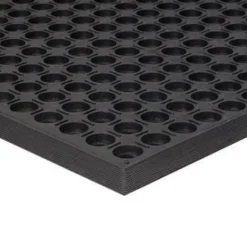 WorkStep Black Perforated Drainage Mat 3x10 Feet