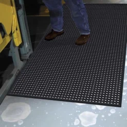 WorkStep Black Perforated Drainage Mat 3x15 Feet