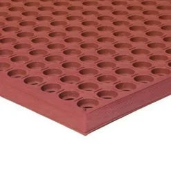 WorkStep Red Perforated Drainage Mat 3x10 Feet