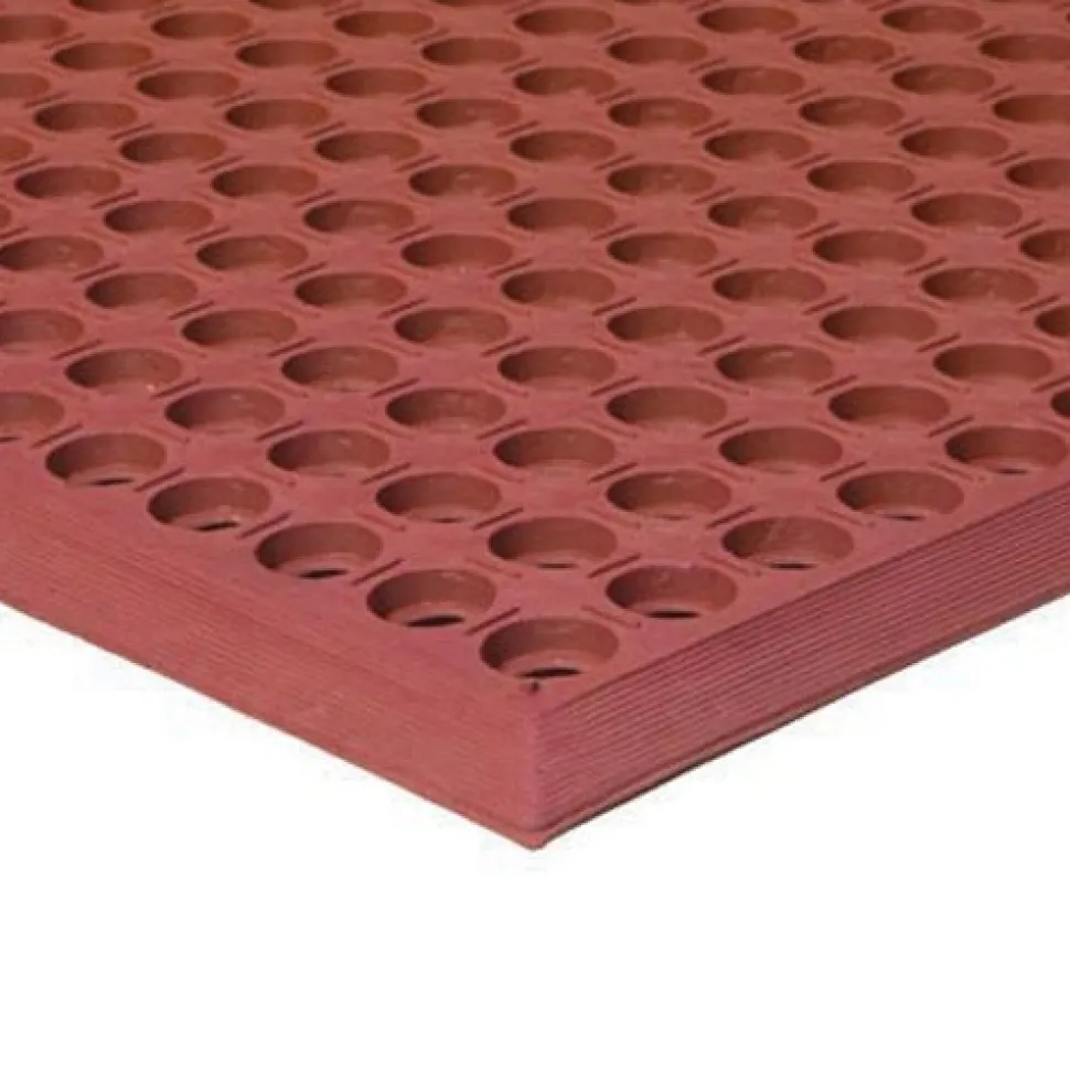 WorkStep Red Perforated Drainage Mat 3x20 Feet