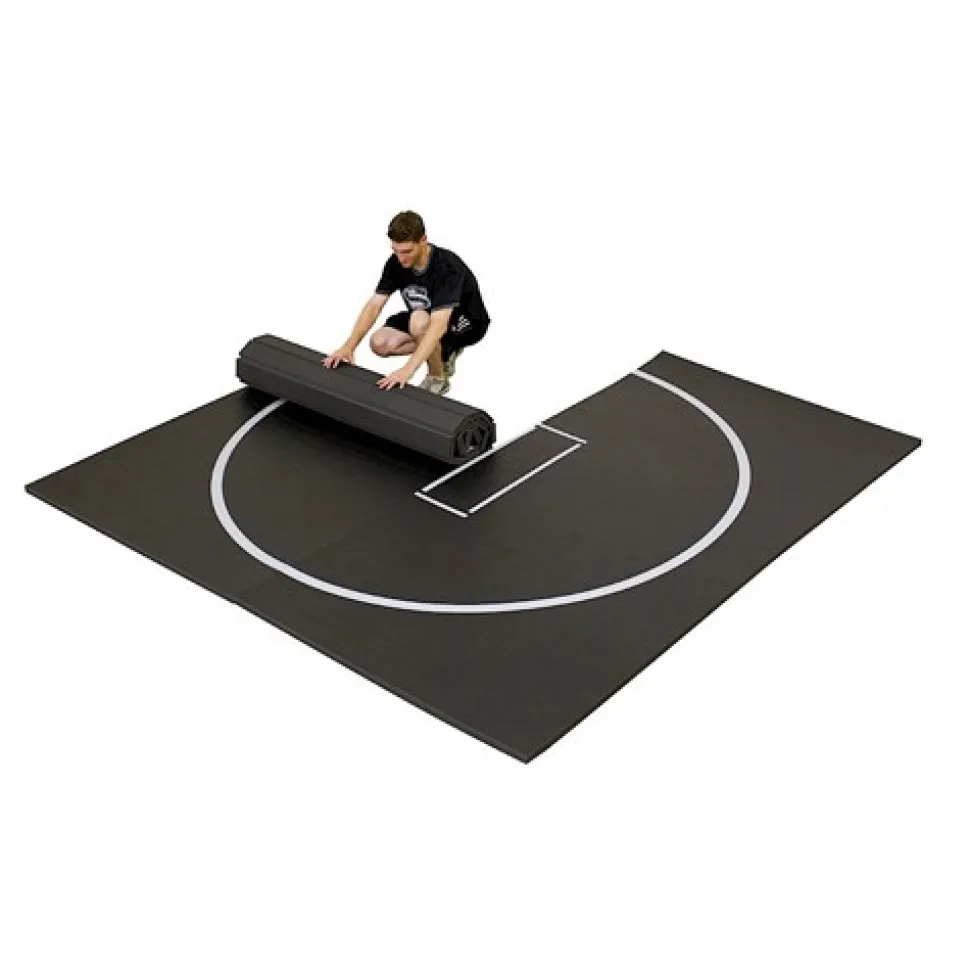 10x10 Ft Home Wrestling MMA Mat 1.25 Inch Kit